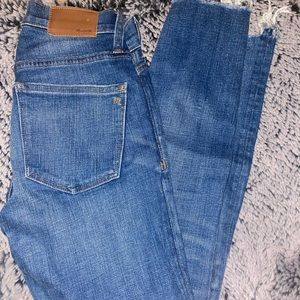 Madewell High Rise Skinny Jeans